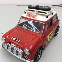 ミニカー KYOSHO MORRIS ミニクーパー